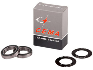 CEMA BB Bearing Kit - 86386 Rotor30 Ceramic, Interlock black, Includes 2 bearings and 2 co