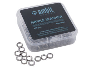 Ambit Nipple Washer Realm aluminum, 100 pcs