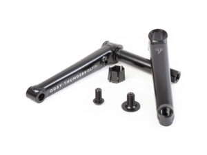 Odyssey Thunderbolt DJ Crankset 165mm RHD, rust proof black