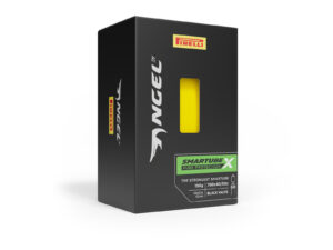 Pirelli Tube Angel SmarTUBE X 28/42-622, Presta 42mm Yellow w/ black valve