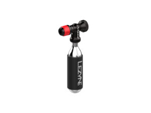 Lezyne CO2 Pump CLIK Drive CNC machined, dial control release incl. 20g cartridge w/ sleeve, blac