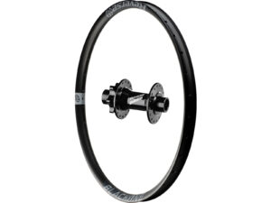 Black One front wheel, Base hub Grey 26", 20x110 mm