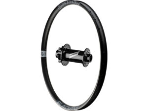 Black One front wheel, Base hub Grey 26", Super Boost 20x110 mm