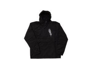 Odyssey Anorak Interlock black with refl. Logo, XL