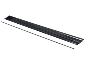 BONTRAGER Spoke DT Aerolite Nail Head 291mm Black 10/Pack