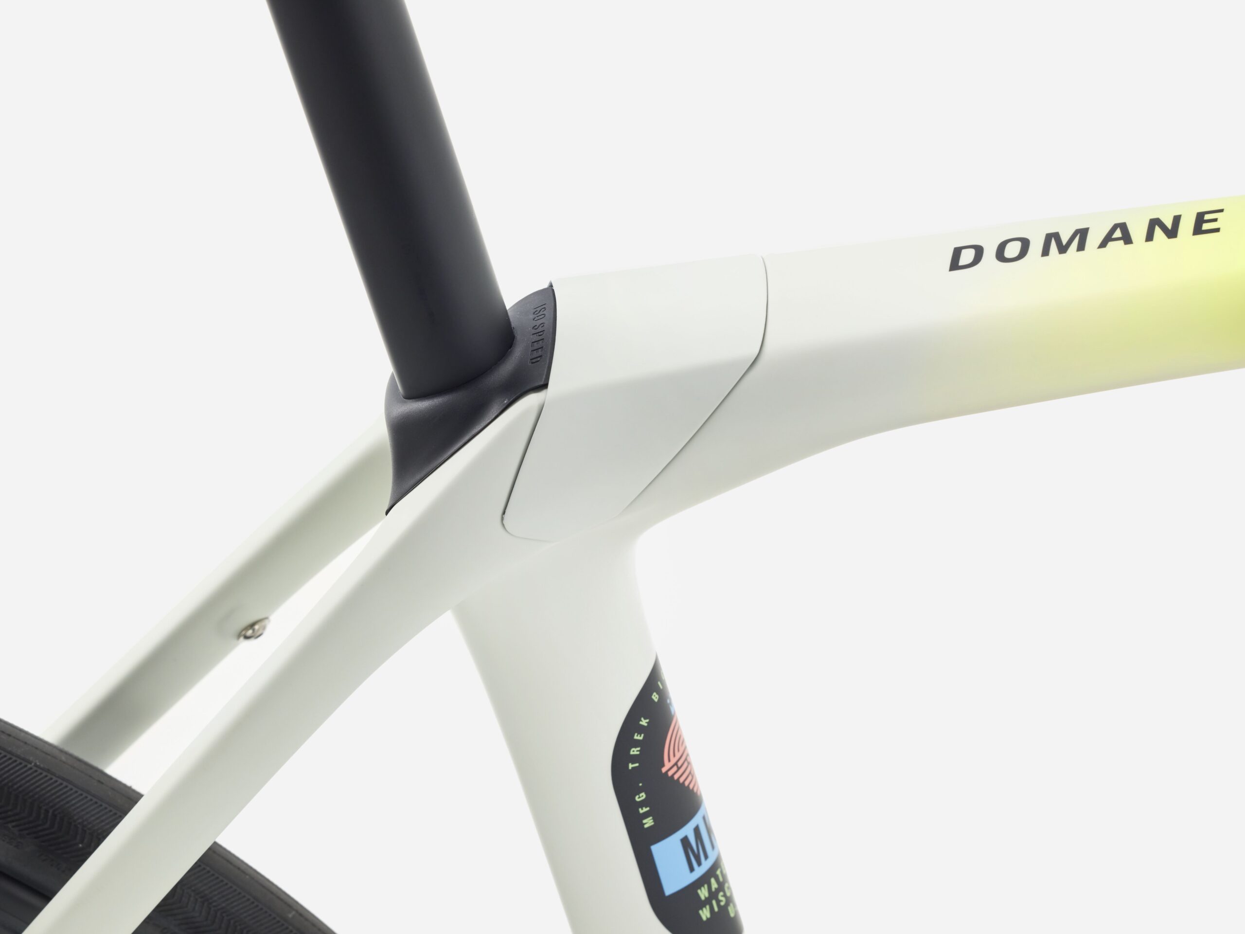 TREK Domane SL 6 47 Era White/Glowstick/Coral Fade - Billede 4