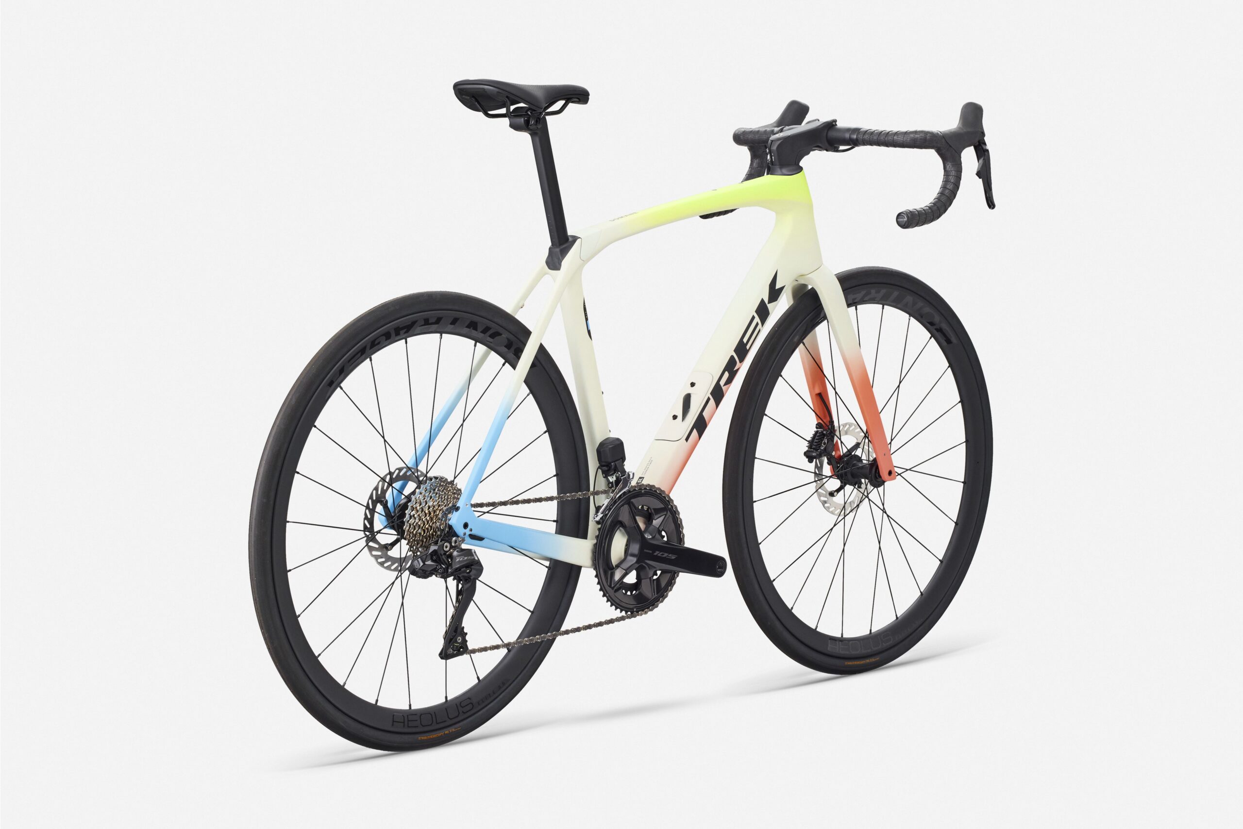 TREK Domane SL 6 47 Era White/Glowstick/Coral Fade - Billede 2