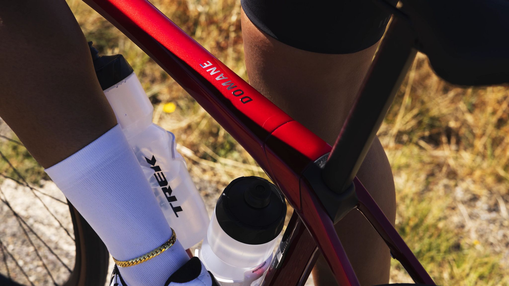 TREK Domane SL 6 47 Era White/Glowstick/Coral Fade - Billede 7