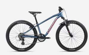 Orbea mx 24 xc Moondust Blue - Red (Matt