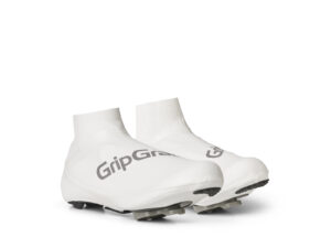 GripGrab Faststream Aero Shoe Cover white, S