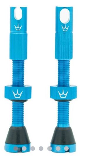 Peaty's x ChrisKing Tubeless Valves 60mm Turquoise