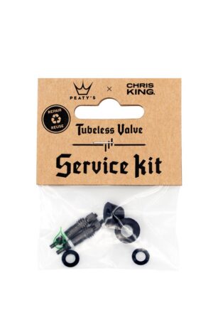 PEATY´S x Chris King (MK2) Tubeless Valves Service Kit sort