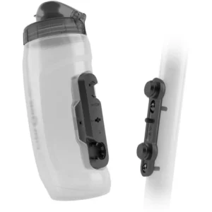 Fidlock Bottle Twist Set 590ml + Bike Base Mount - clear