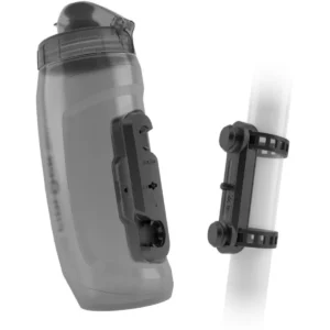 Fidlock Bottle Twist Set 590 ml + Uni Base Mount - transparent black